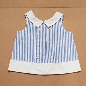Janie and Jack Girls Sleeveless Top